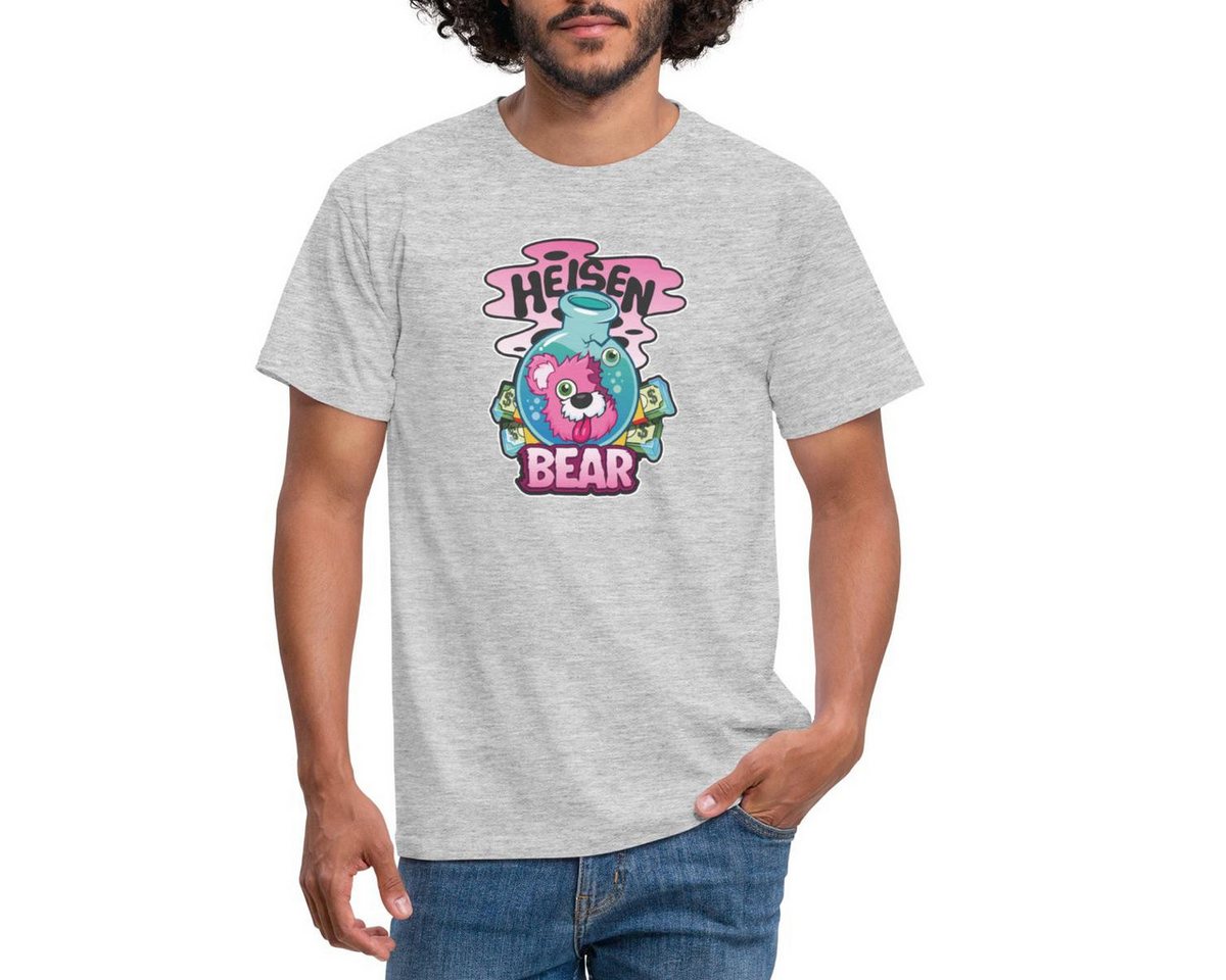 Spreadshirt T-Shirt Breaking Bad Heisenbear Pinker Teddybär Männer T-Shirt (1-tlg) von Spreadshirt