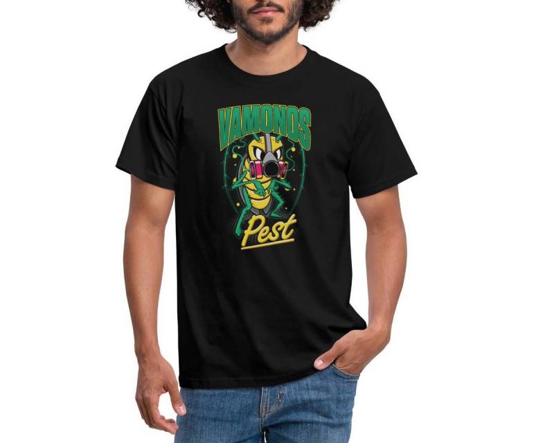 Spreadshirt T-Shirt Breaking Bad Vamonos Pest Männer T-Shirt (1-tlg) von Spreadshirt