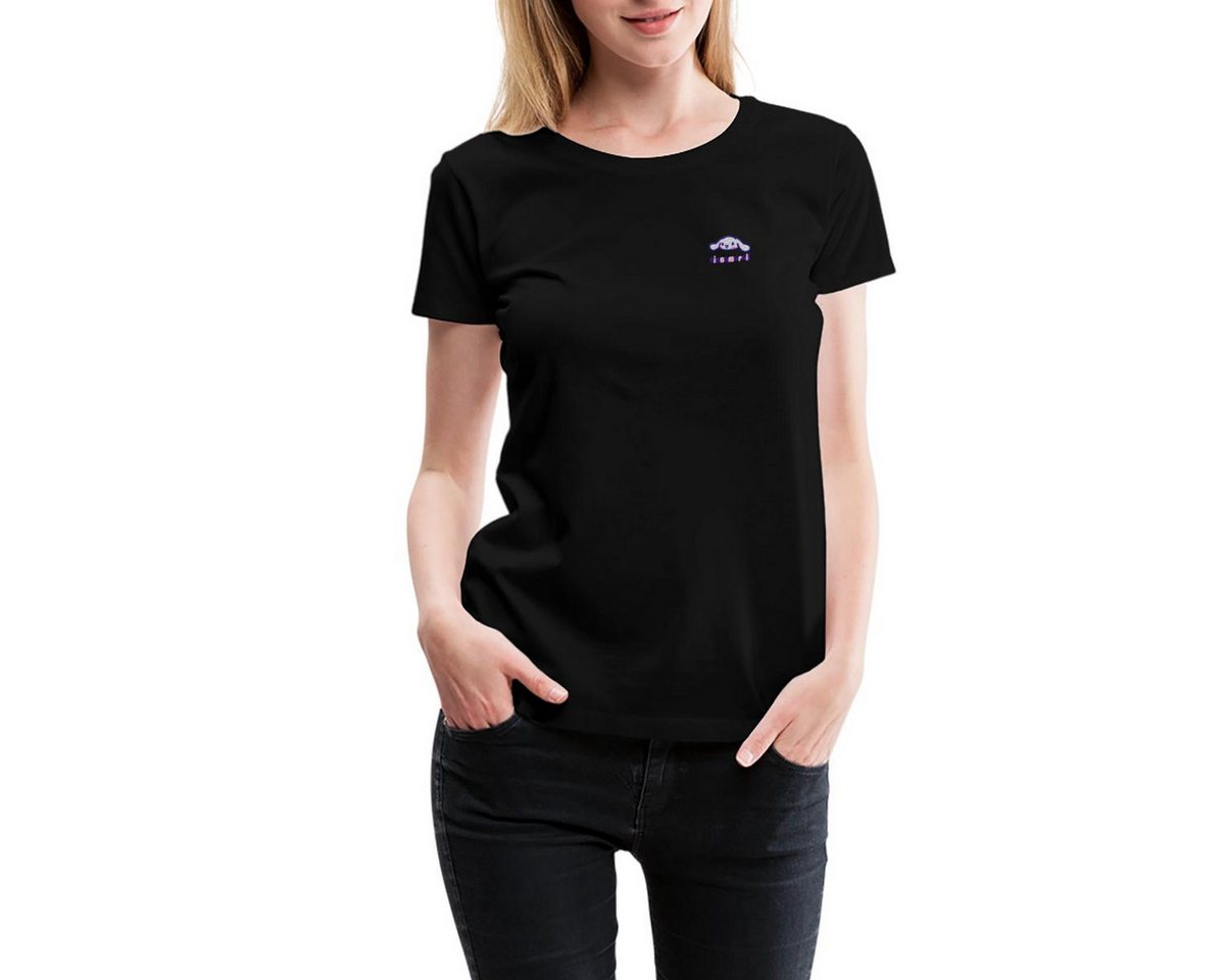 Spreadshirt T-Shirt Cinnamoroll Stick Portrait Frauen Premium T-Shirt (1-tlg) von Spreadshirt