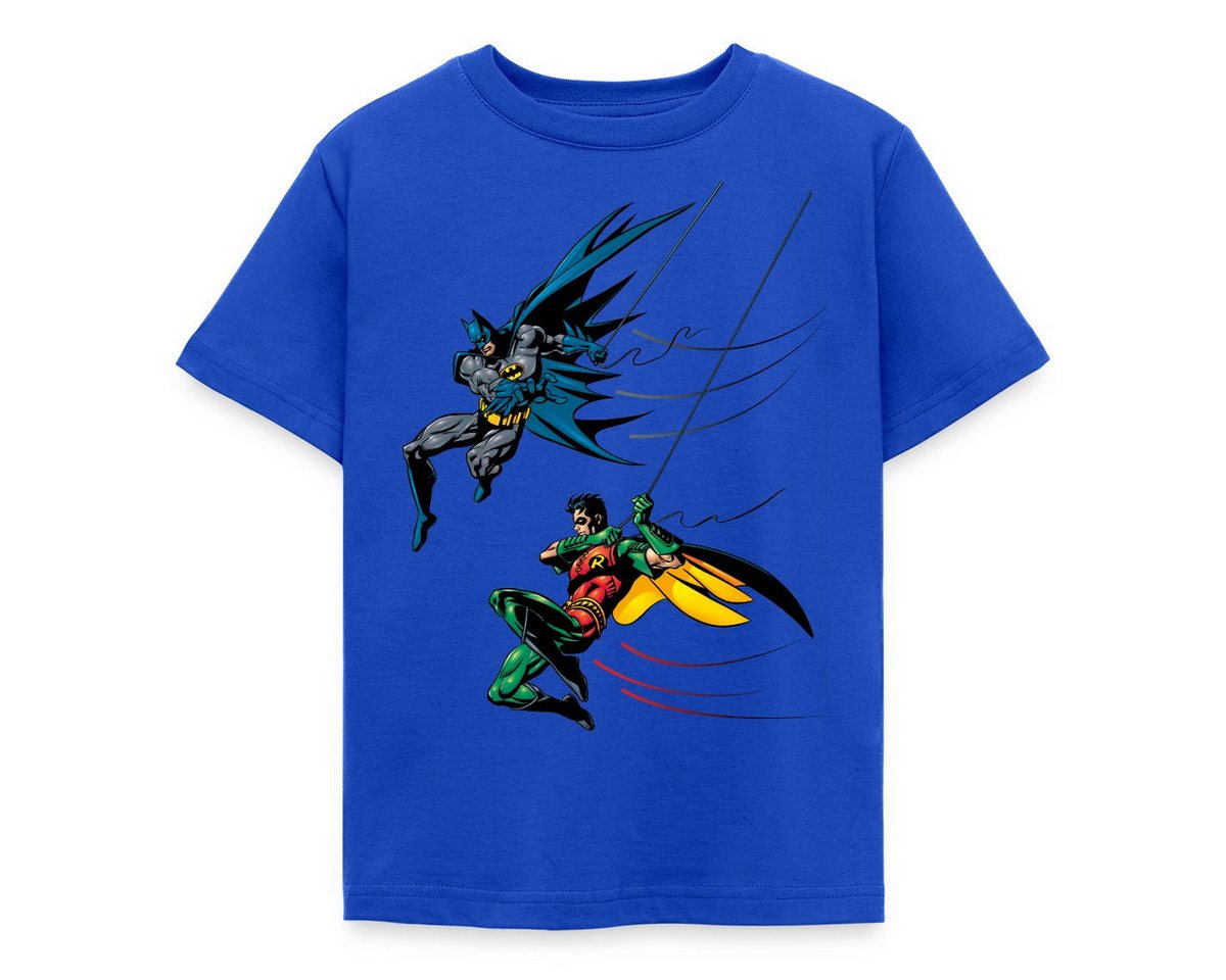 Spreadshirt T-Shirt DC Comics Batman And Robin Kinder T-Shirt (1-tlg) von Spreadshirt