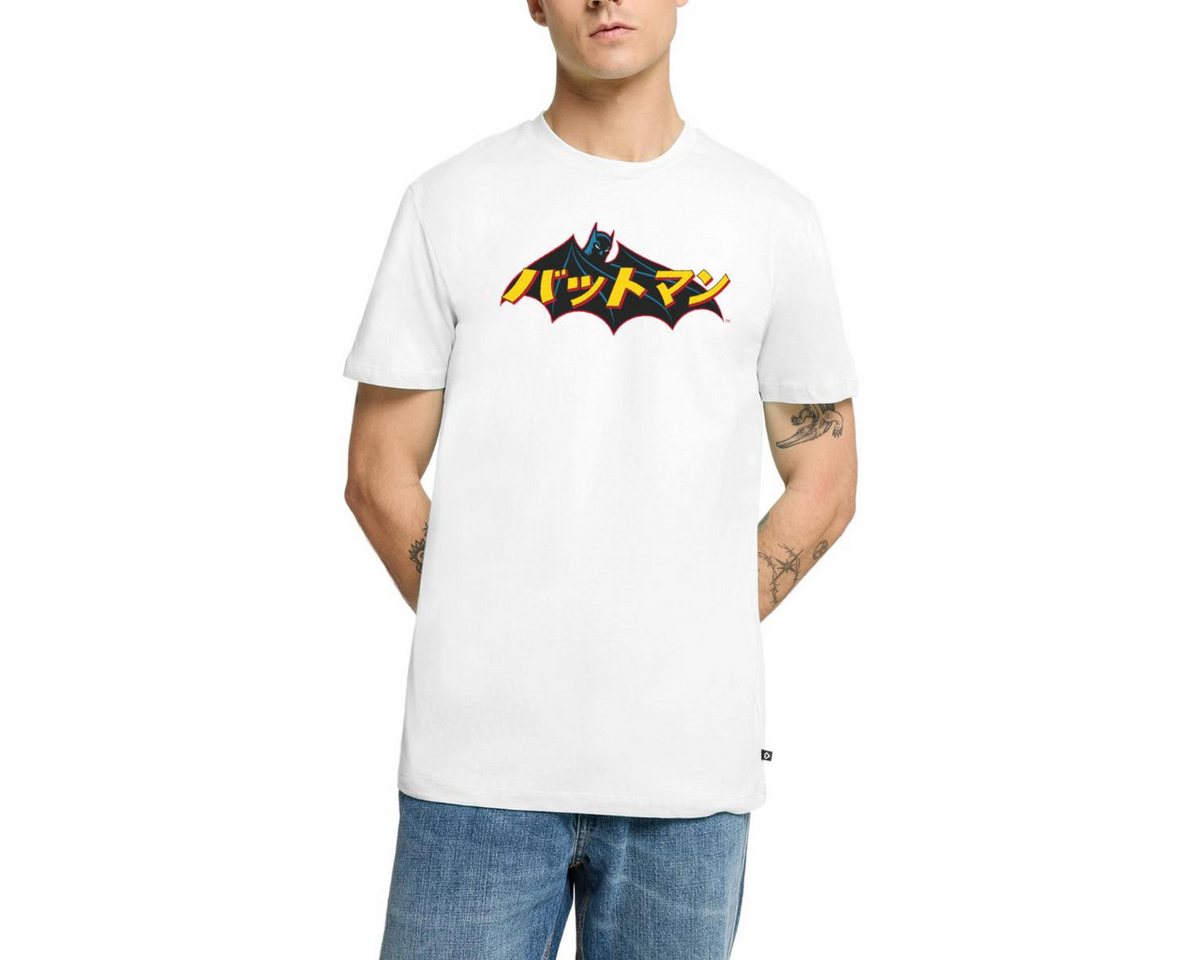 Spreadshirt T-Shirt DC Comics Batman Japanische Schriftzeichen Männer Premium T-Shirt (1-tlg) von Spreadshirt