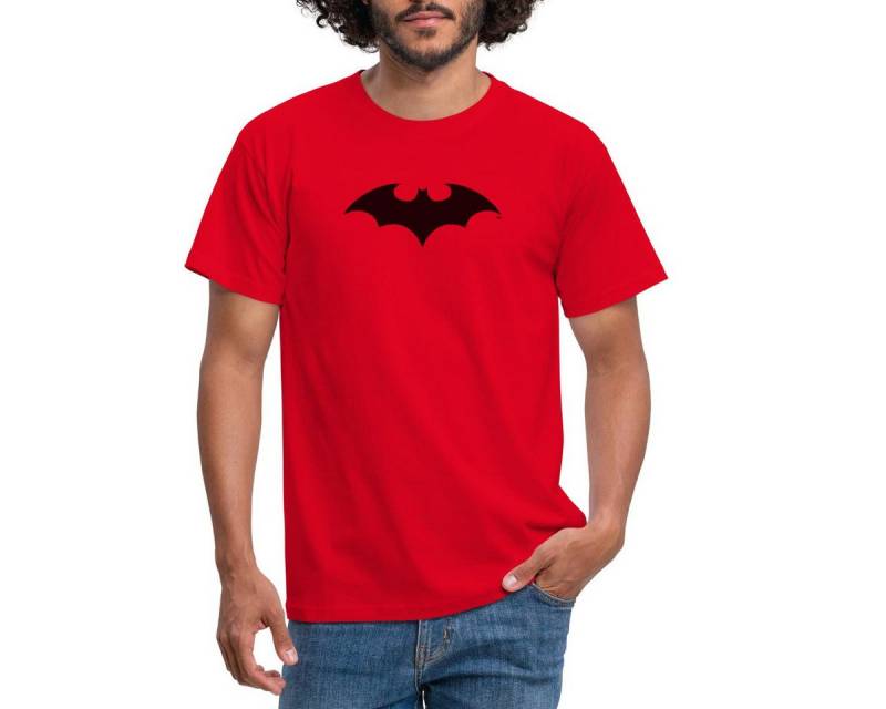 Spreadshirt T-Shirt DC Comics Batman Logo Klassisch Männer T-Shirt (1-tlg) von Spreadshirt