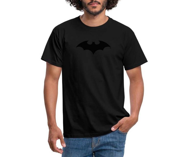 Spreadshirt T-Shirt DC Comics Batman Logo Klassisch Männer T-Shirt (1-tlg) von Spreadshirt