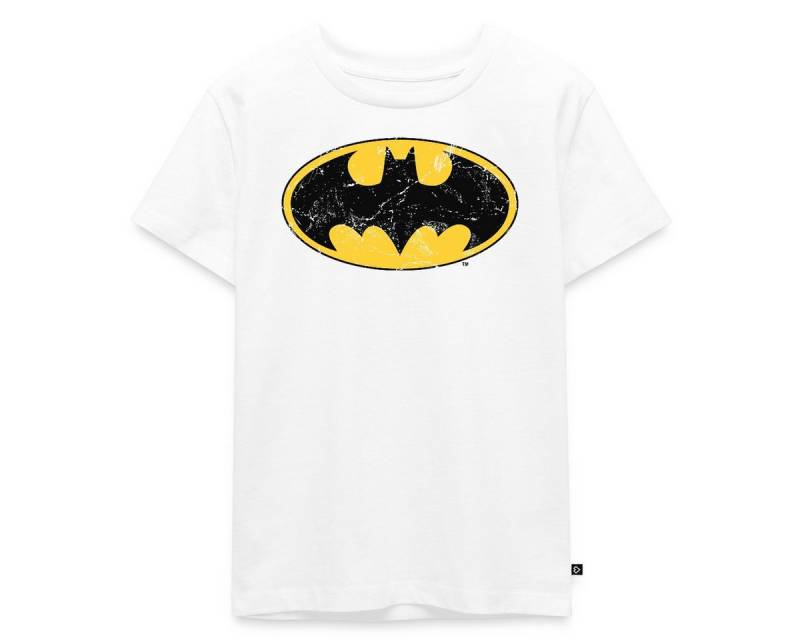 Spreadshirt T-Shirt DC Comics Batman Logo Used Look Kinder Premium T-Shirt (1-tlg) von Spreadshirt