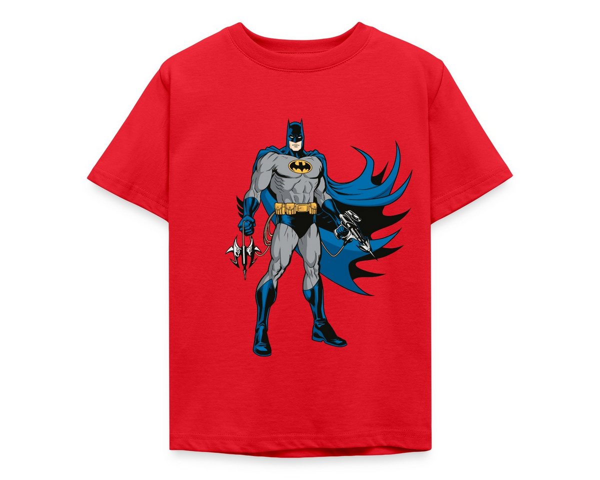 Spreadshirt T-Shirt DC Comics Batman Mit Gadgets Kinder T-Shirt (1-tlg) von Spreadshirt
