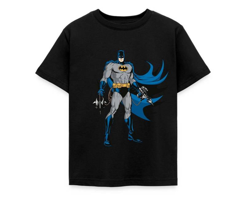 Spreadshirt T-Shirt DC Comics Batman Mit Gadgets Kinder T-Shirt (1-tlg) von Spreadshirt