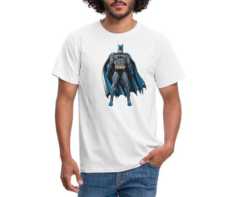 Spreadshirt T-Shirt DC Comics Batman Pose Klassisch Männer T-Shirt (1-tlg) von Spreadshirt