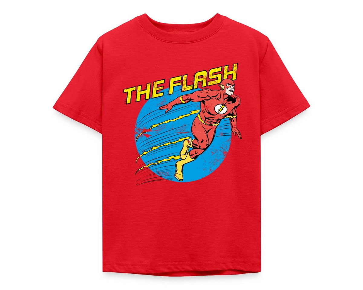 Spreadshirt T-Shirt DC Comics Justice League The Flash Kinder T-Shirt (1-tlg) von Spreadshirt