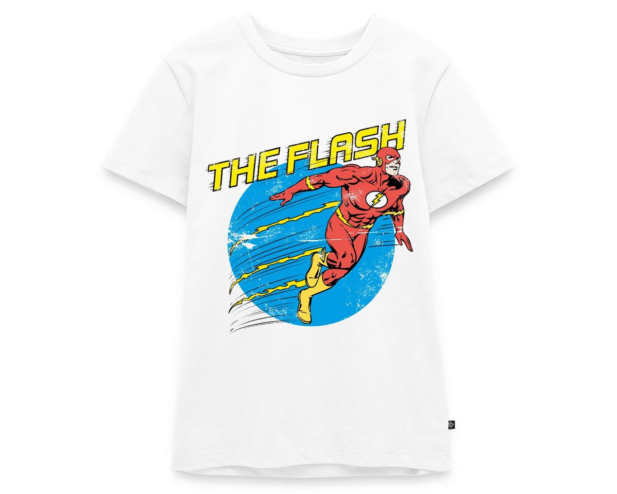 Spreadshirt T-Shirt DC Comics Justice League The Flash Teenager Premium T-Shirt (1-tlg) von Spreadshirt