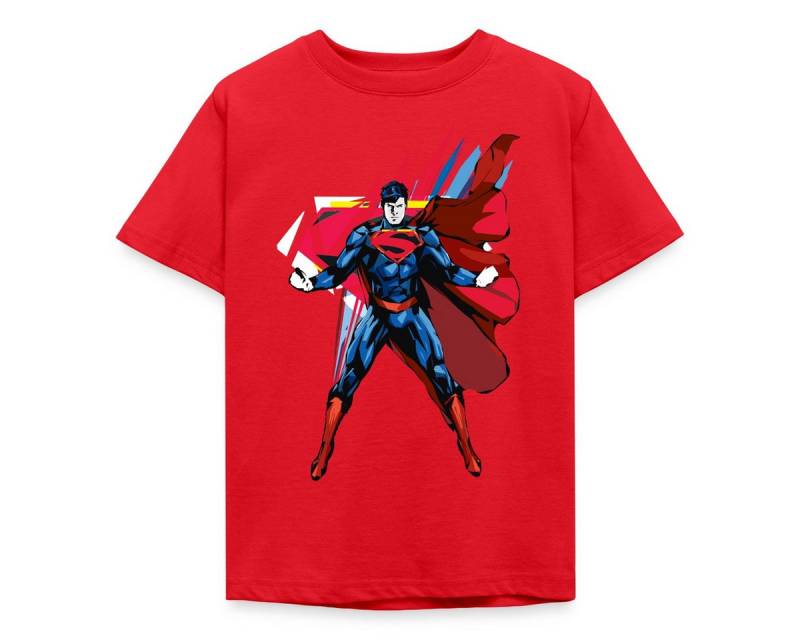 Spreadshirt T-Shirt DC Comics Superman Fragmented Kinder T-Shirt (1-tlg) von Spreadshirt
