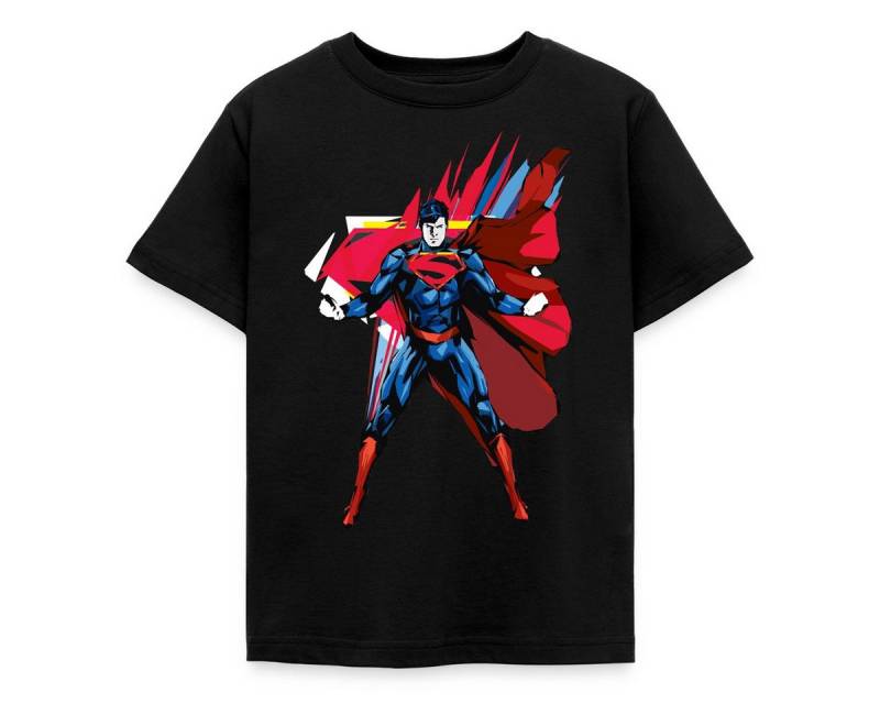 Spreadshirt T-Shirt DC Comics Superman Fragmented Kinder T-Shirt (1-tlg) von Spreadshirt