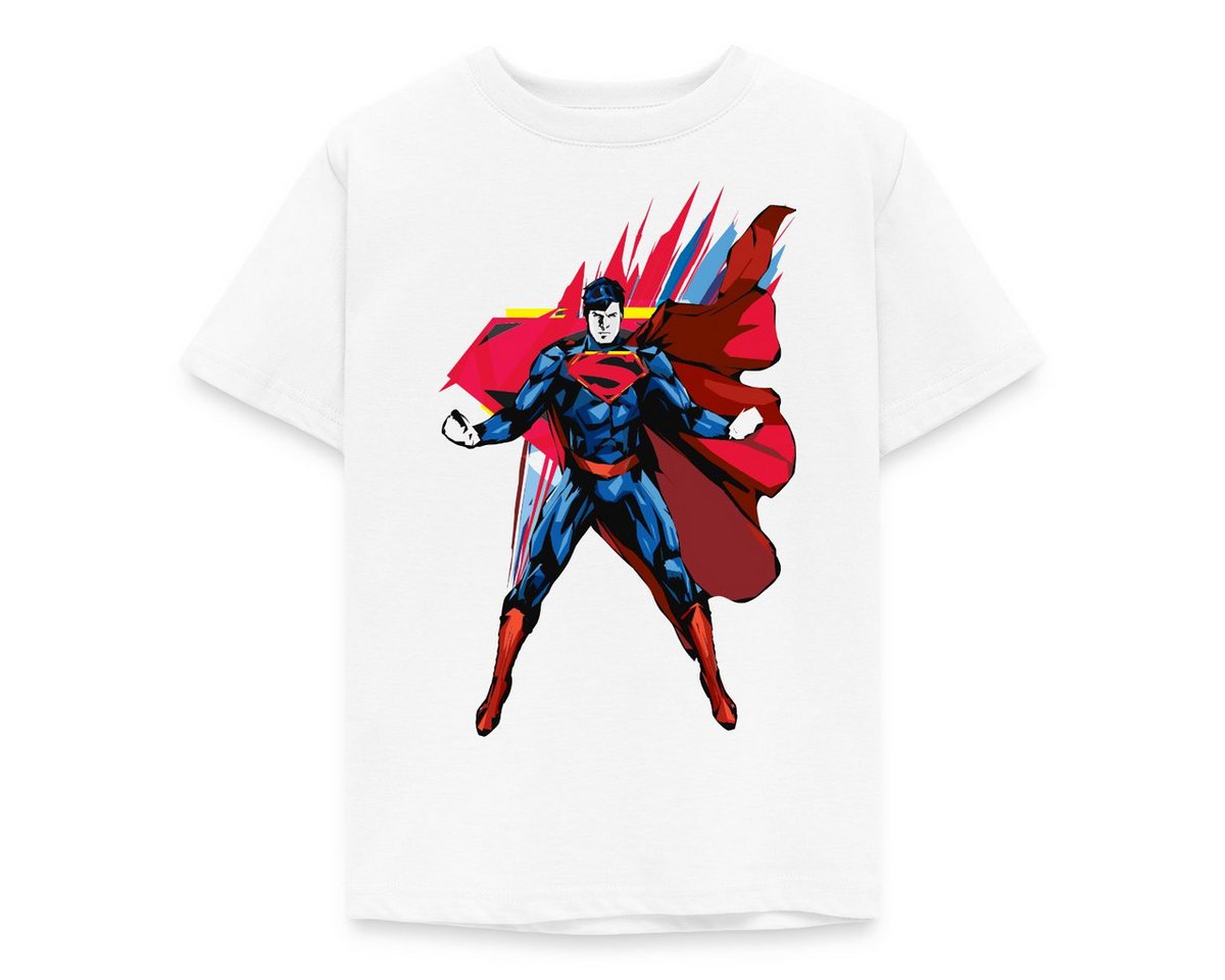 Spreadshirt T-Shirt DC Comics Superman Fragmented Kinder T-Shirt (1-tlg) von Spreadshirt
