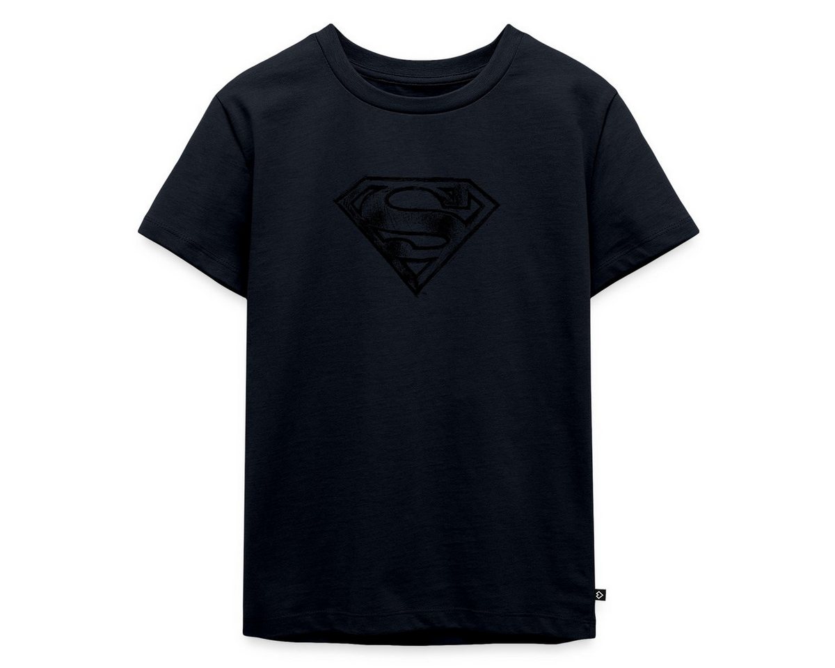 Spreadshirt T-Shirt DC Comics Superman Logo Gezeichnet Kinder Premium T-Shirt (1-tlg) von Spreadshirt