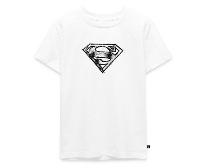 Spreadshirt T-Shirt DC Comics Superman Logo Gezeichnet Kinder Premium T-Shirt (1-tlg) von Spreadshirt