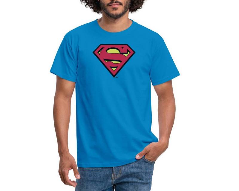 Spreadshirt T-Shirt DC Comics Superman Logo Original Männer T-Shirt (1-tlg) von Spreadshirt