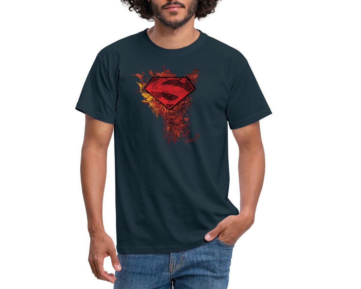 Spreadshirt T-Shirt DC Comics Superman Logo Strength Männer T-Shirt (1-tlg) von Spreadshirt