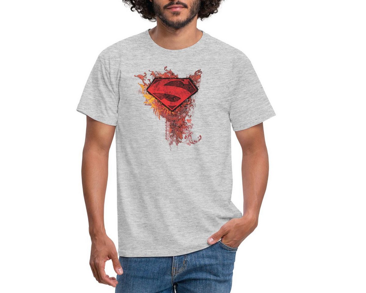 Spreadshirt T-Shirt DC Comics Superman Logo Strength Männer T-Shirt (1-tlg) von Spreadshirt