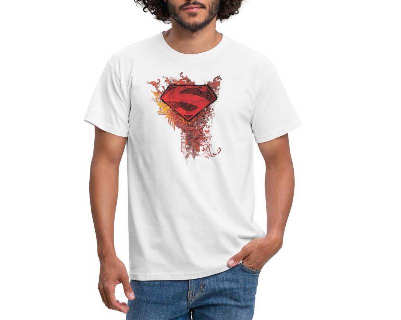 Spreadshirt T-Shirt DC Comics Superman Logo Strength Männer T-Shirt (1-tlg) von Spreadshirt