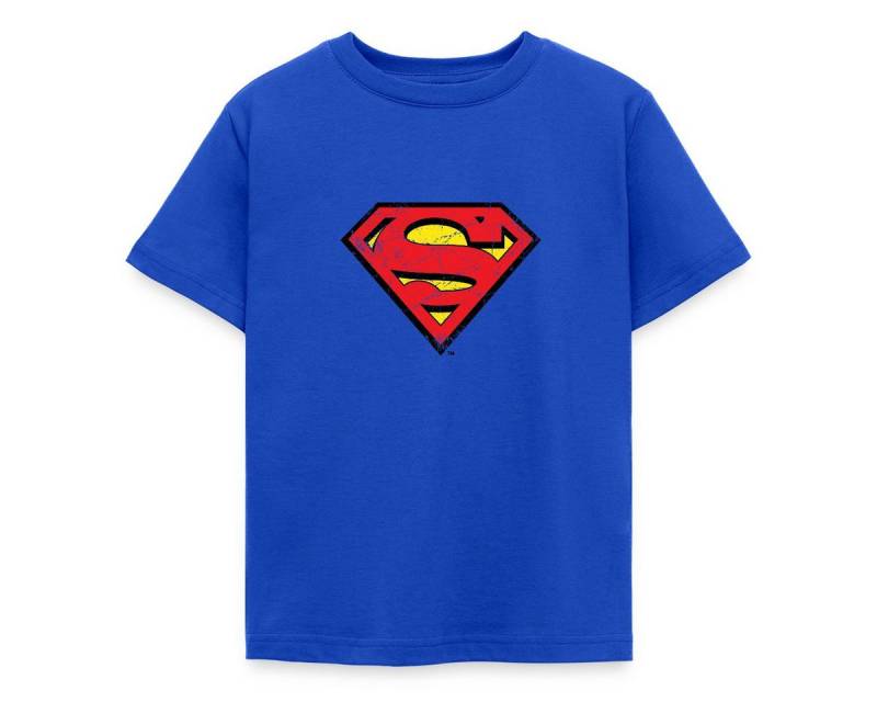 Spreadshirt T-Shirt DC Comics Superman Logo Used Look Kinder T-Shirt (1-tlg) von Spreadshirt