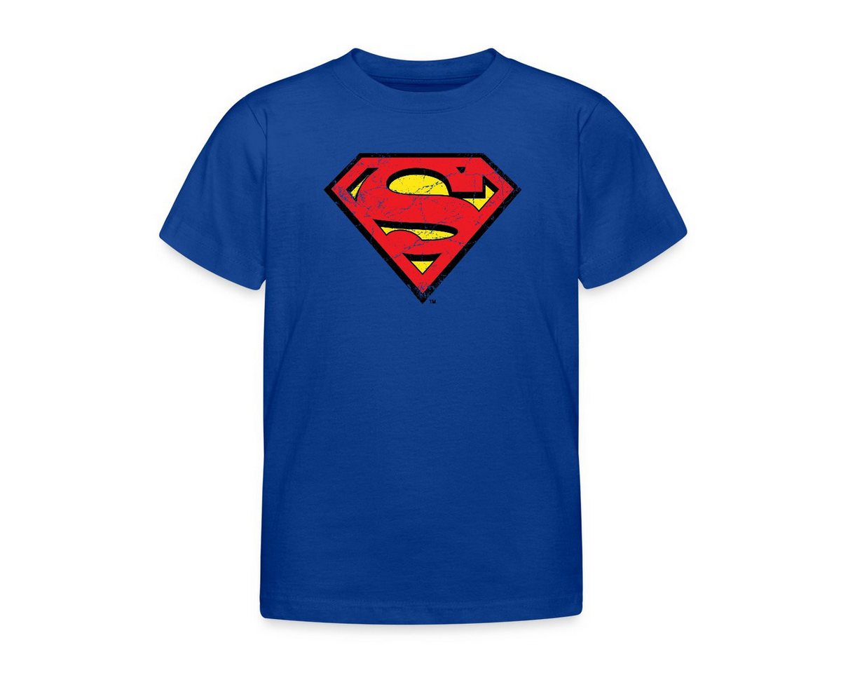 Spreadshirt T-Shirt DC Comics Superman Logo Used Look Kinder T-Shirt (1-tlg) von Spreadshirt