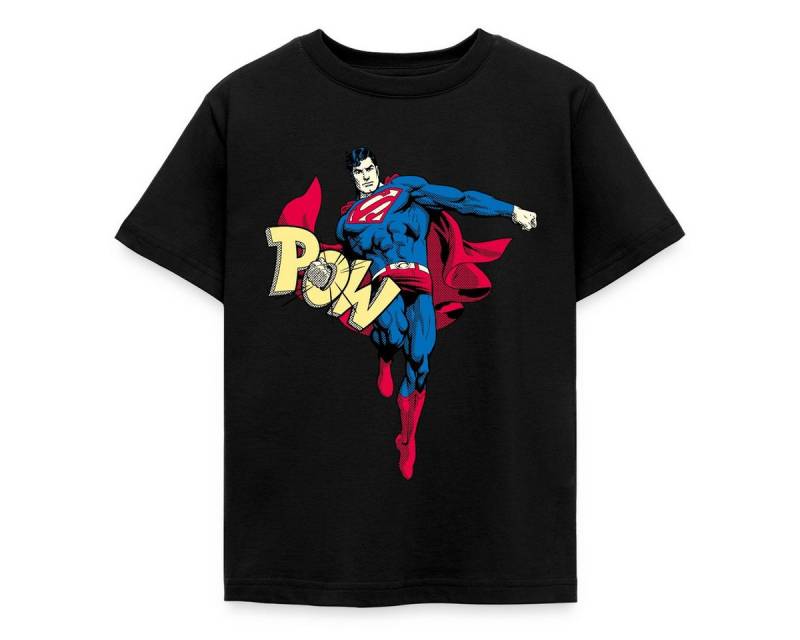 Spreadshirt T-Shirt DC Comics Superman Retro Pow Kinder T-Shirt (1-tlg) von Spreadshirt