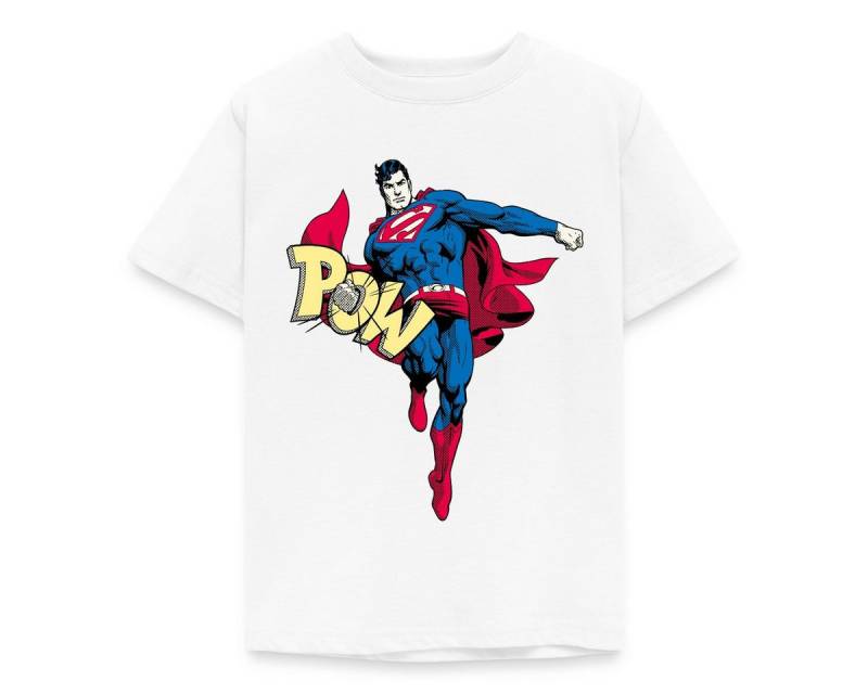 Spreadshirt T-Shirt DC Comics Superman Retro Pow Kinder T-Shirt (1-tlg) von Spreadshirt