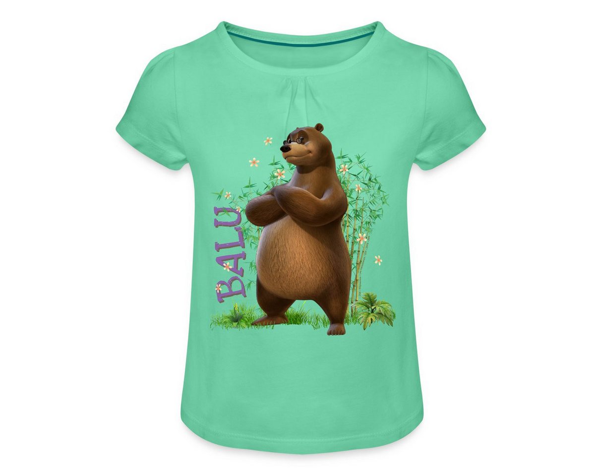 Spreadshirt T-Shirt Das Dschungelbuch Balu Mädchen T-Shirt Twist (1-tlg) von Spreadshirt
