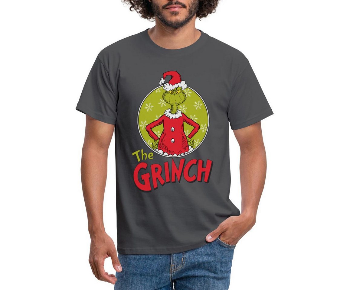 Spreadshirt T-Shirt Der Grinch Logo The Grinch Männer T-Shirt (1-tlg) von Spreadshirt