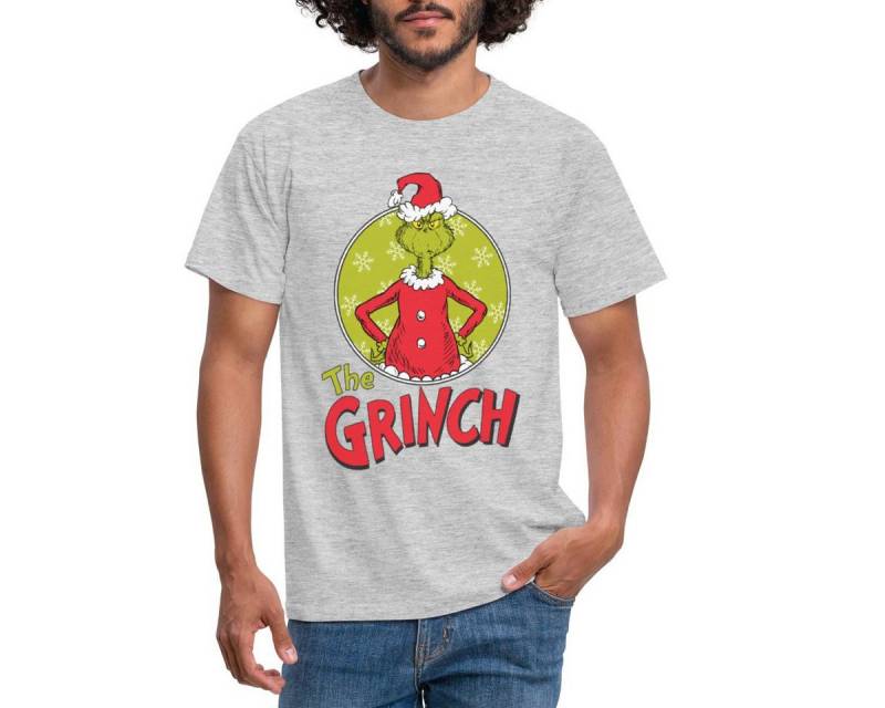 Spreadshirt T-Shirt Der Grinch Logo The Grinch Männer T-Shirt (1-tlg) von Spreadshirt