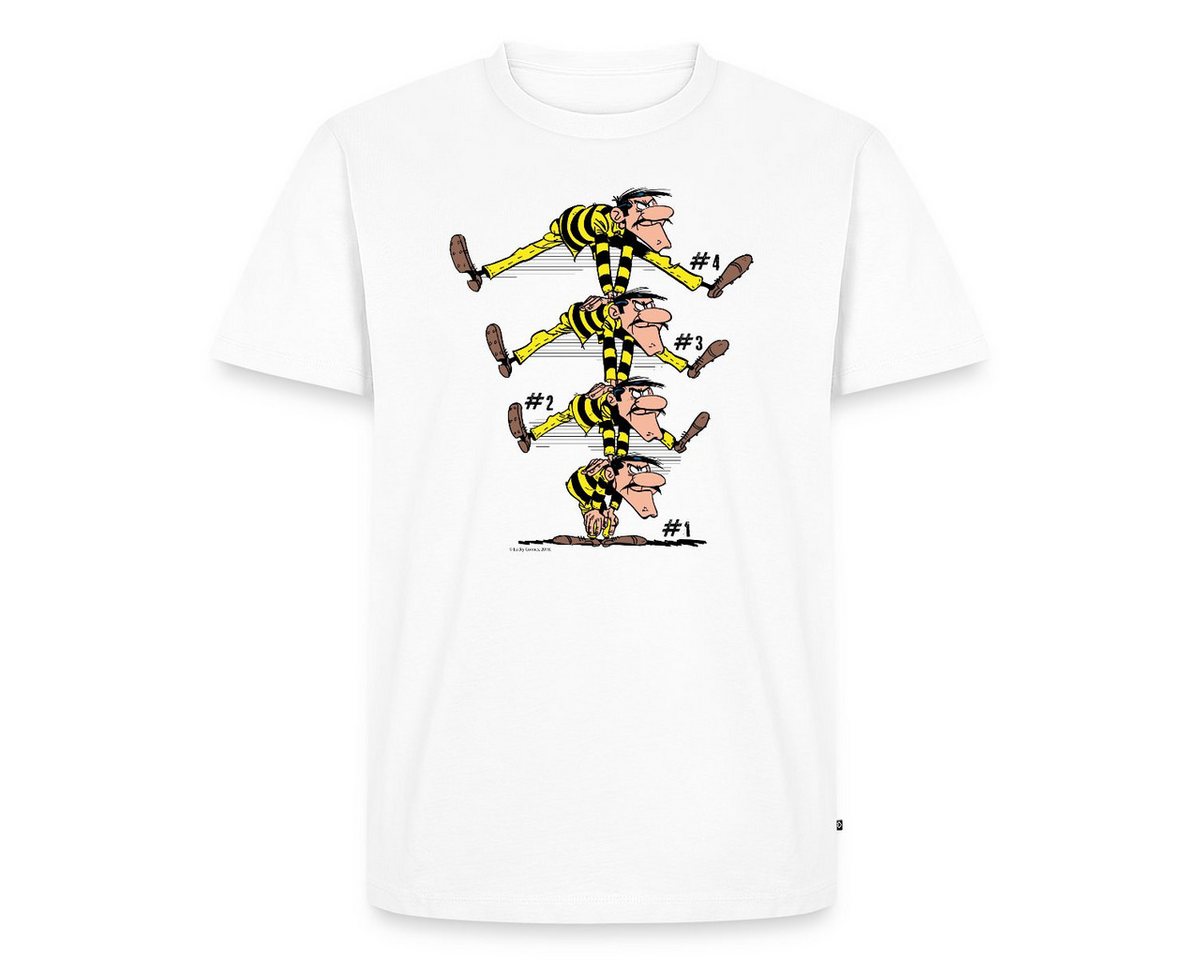 Spreadshirt T-Shirt Die Dalton Brüder Lucky Luke Regular Organic T-Shirt (1-tlg) von Spreadshirt