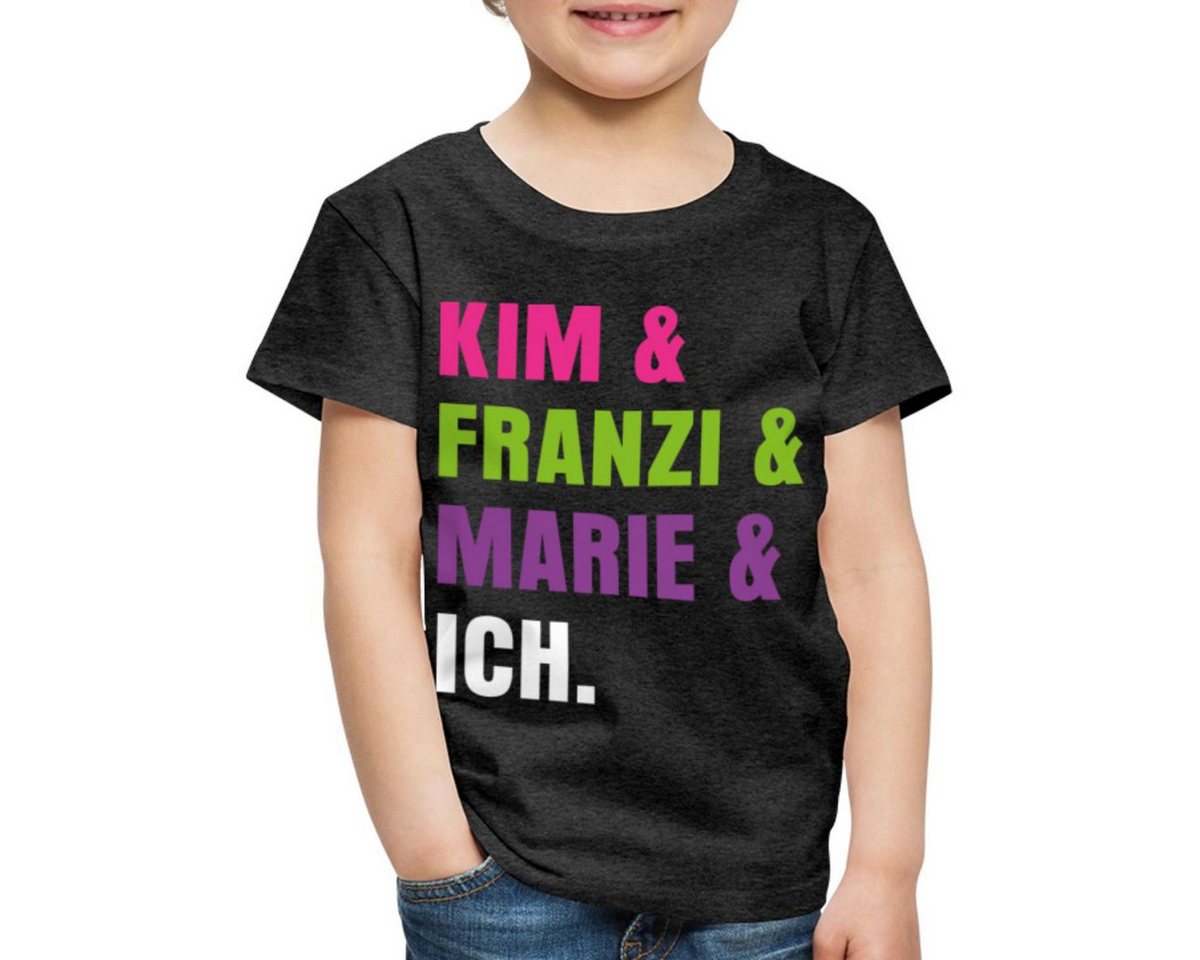 Spreadshirt T-Shirt Die Drei Ausrufezeichen Kim & Franzi & Marie & Ich Kinder Premium T-Sh (1-tlg) von Spreadshirt