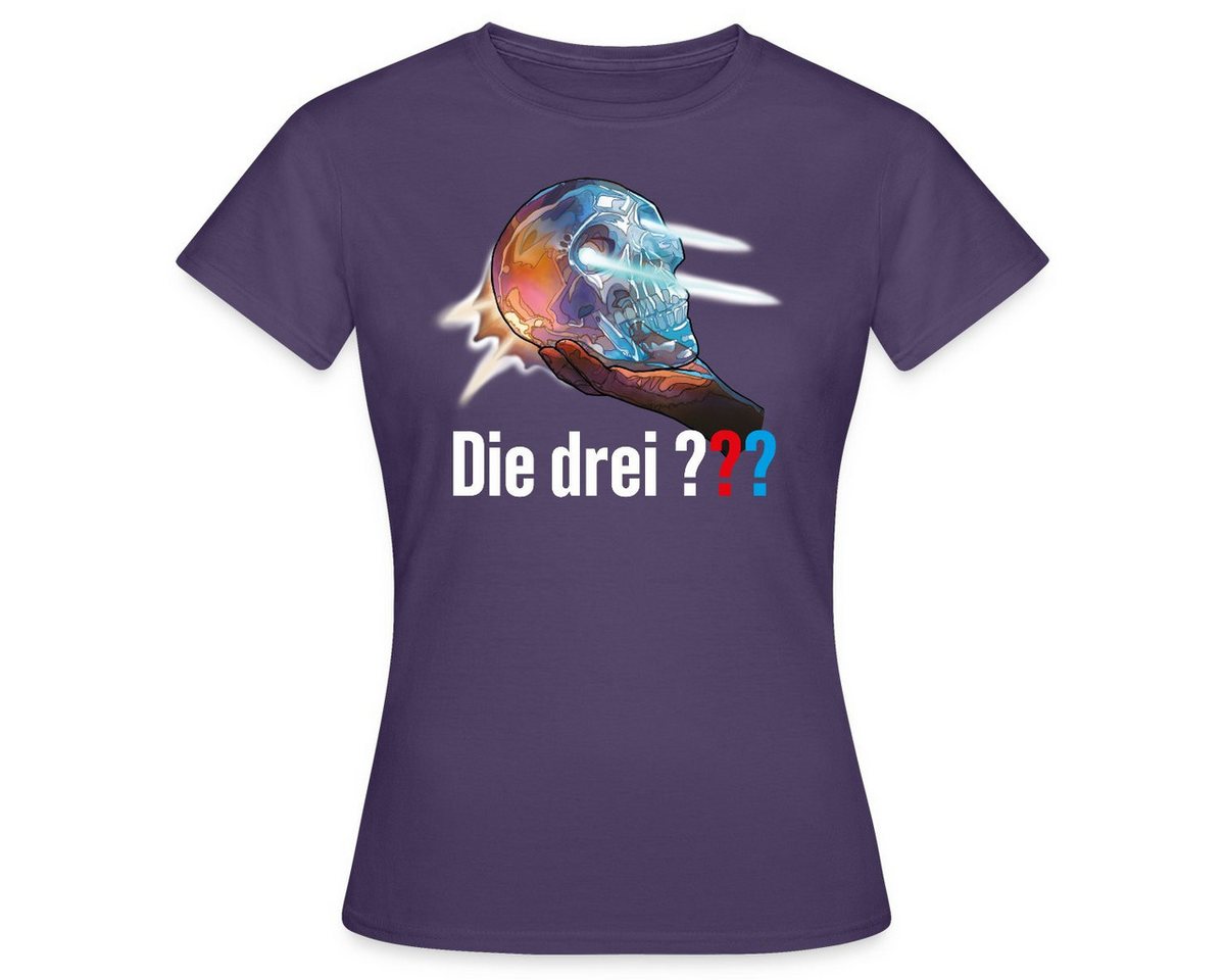 Spreadshirt T-Shirt Die Drei Fragezeichen Der Kristallschädel Frauen T-Shirt (1-tlg) von Spreadshirt