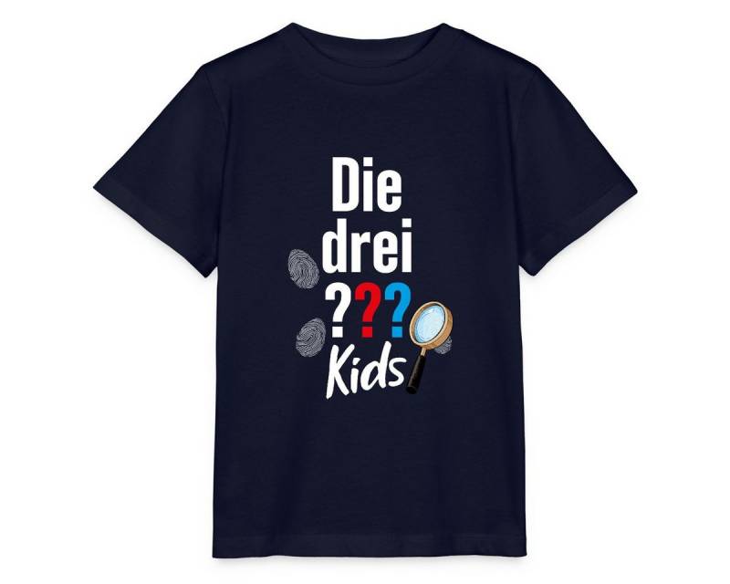 Spreadshirt T-Shirt Die Drei Fragezeichen Kids Logo und Gadgets Kinder Basic T-Shirt (1-tlg) von Spreadshirt