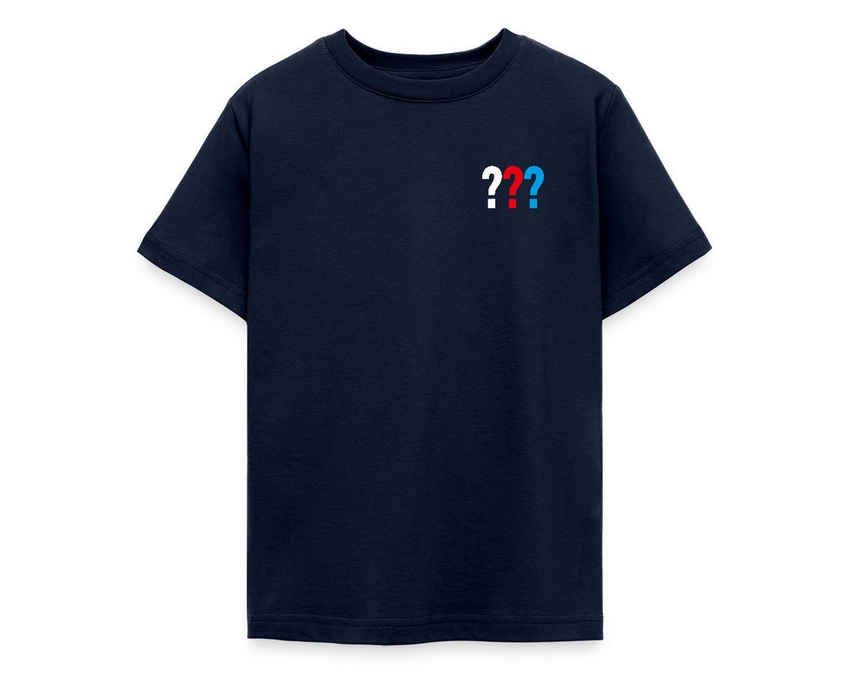 Spreadshirt T-Shirt Die Drei Fragezeichen Kleines Logo Teenager T-Shirt (1-tlg) von Spreadshirt