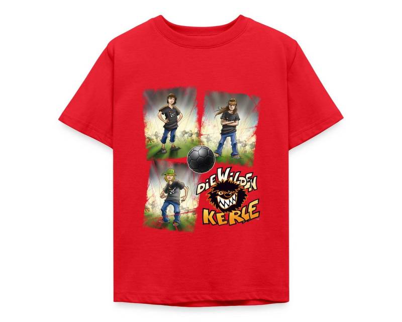 Spreadshirt T-Shirt Die Wilden Kerle Quartett Logo Kinder T-Shirt (1-tlg) von Spreadshirt