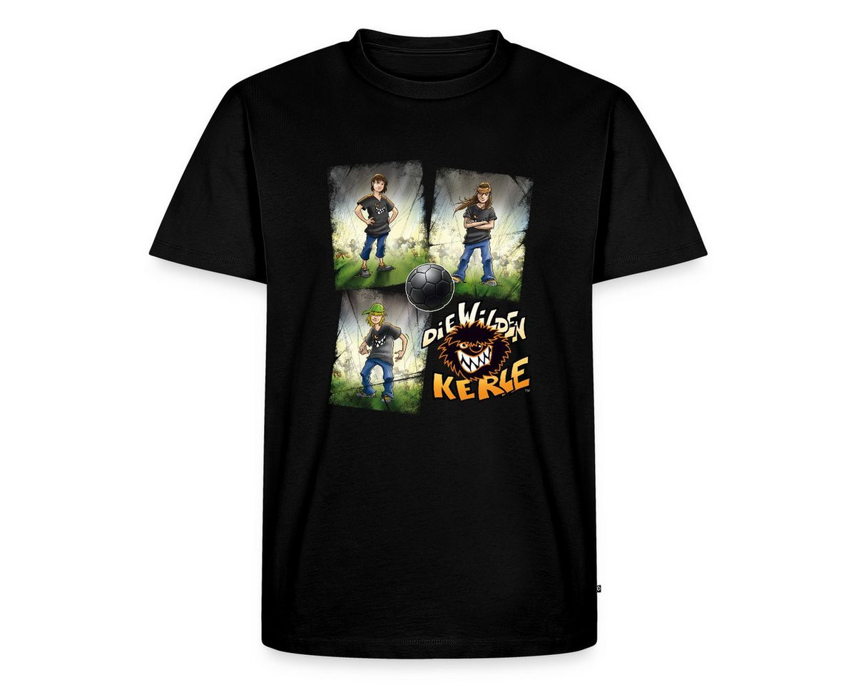 Spreadshirt T-Shirt Die Wilden Kerle Quartett Logo Männer Premium T-Shirt (1-tlg) von Spreadshirt