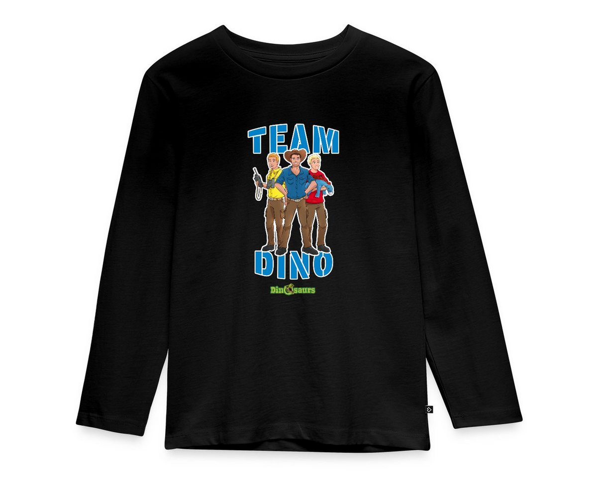 Spreadshirt T-Shirt Dinosaurier Team Dino Kinder Premium Langarmshirt (1-tlg) von Spreadshirt