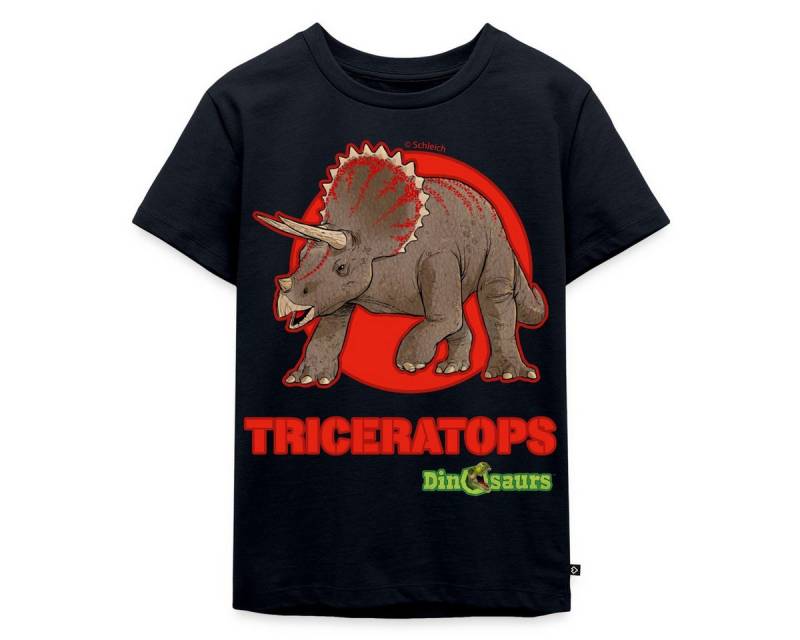 Spreadshirt T-Shirt Dinosaurier Triceratops Pflanzenfresser Kinder Premium T-Shirt (1-tlg) von Spreadshirt