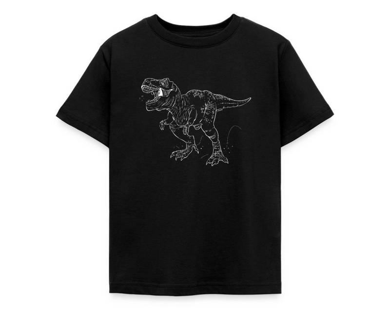 Spreadshirt T-Shirt Dinosaurier Tyrannosaurus Rex T-Rex Skizze Kinder T-Shirt (1-tlg) von Spreadshirt