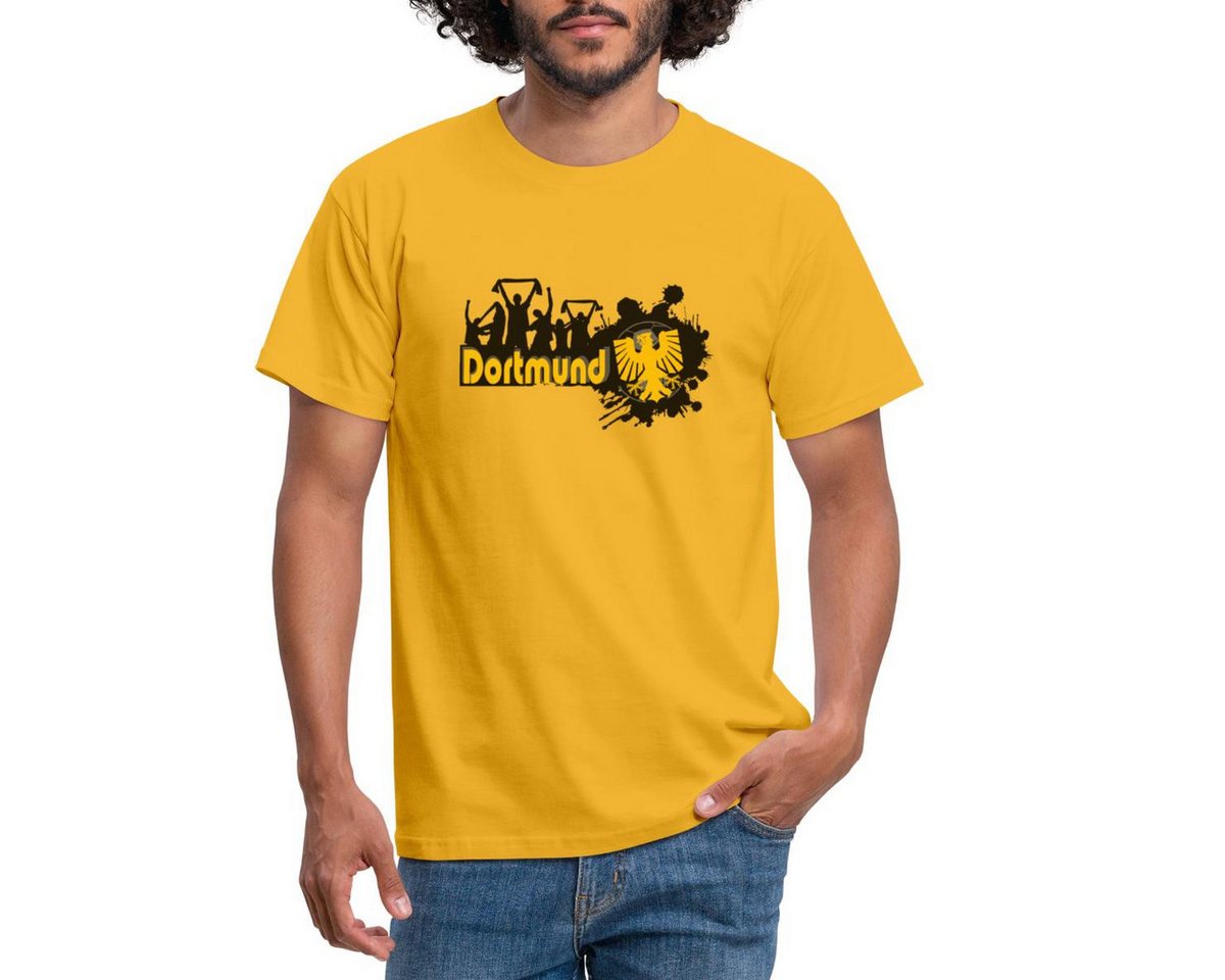 Spreadshirt T-Shirt Dortmund Stadt Fan Sport Fussball Männer T-Shirt (1-tlg) von Spreadshirt