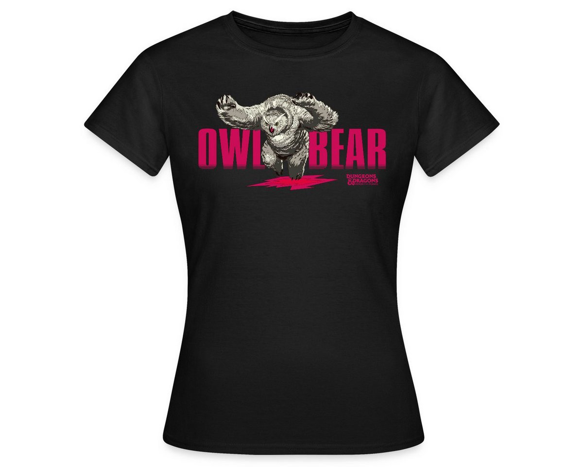Spreadshirt T-Shirt Dungeons & Dragons DND Owlbear Frauen T-Shirt (1-tlg) von Spreadshirt