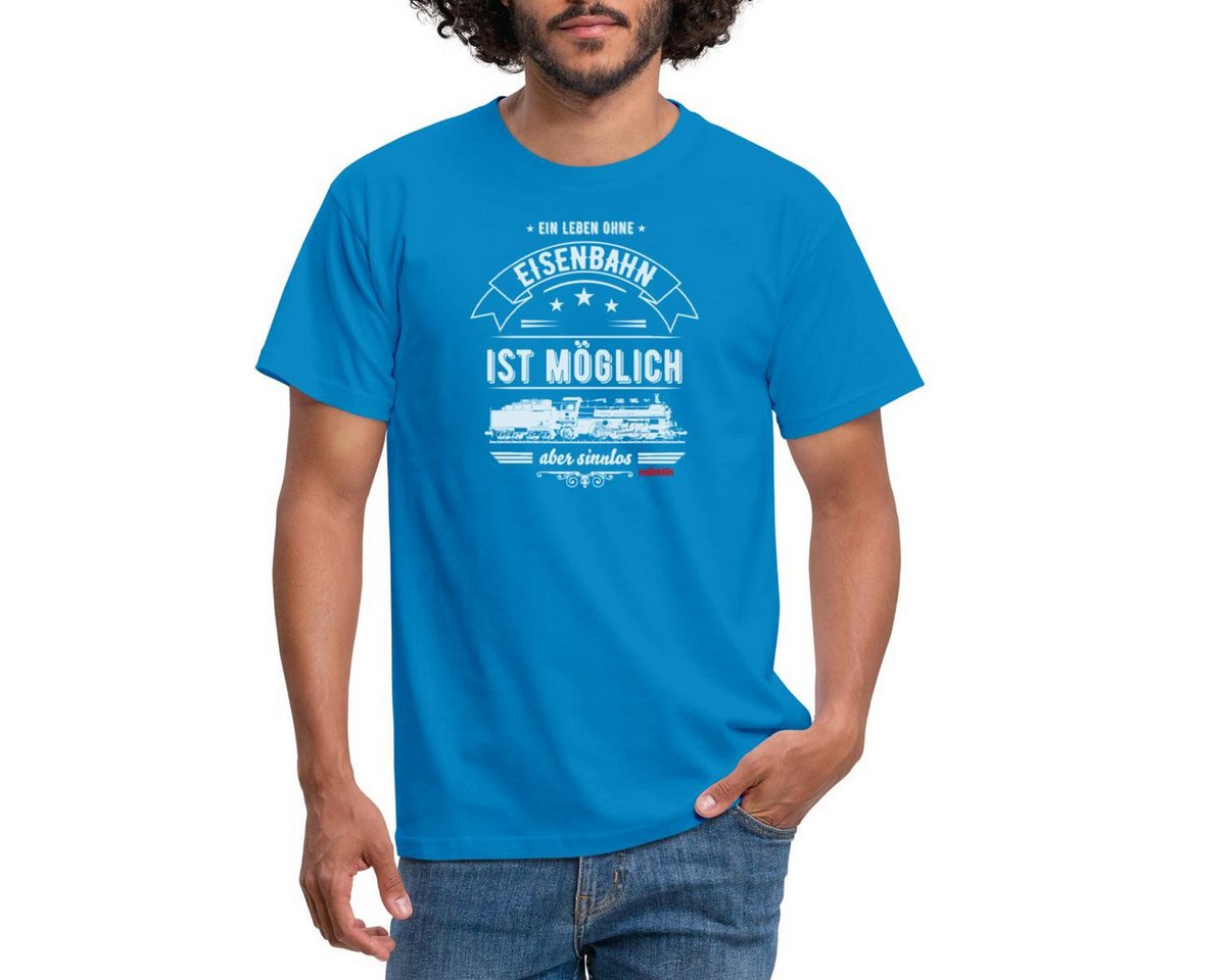 Spreadshirt T-Shirt Ein Leben Ohne Eisenbahn Ist Sinnlos Märklin Männer T-Shirt (1-tlg) von Spreadshirt