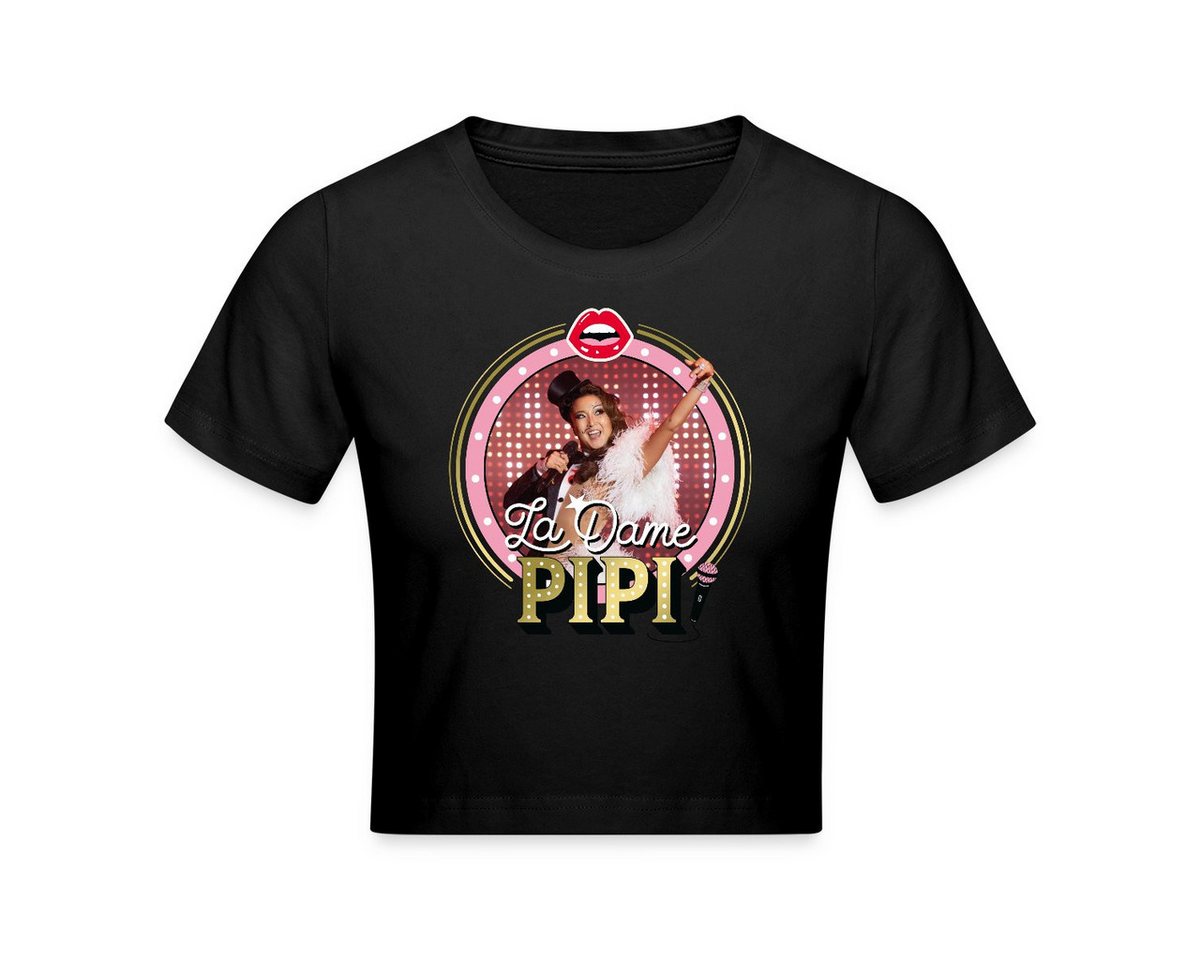 Spreadshirt T-Shirt Emily In Paris Mindy La Dame Pipi Crop T-Shirt (1-tlg) von Spreadshirt