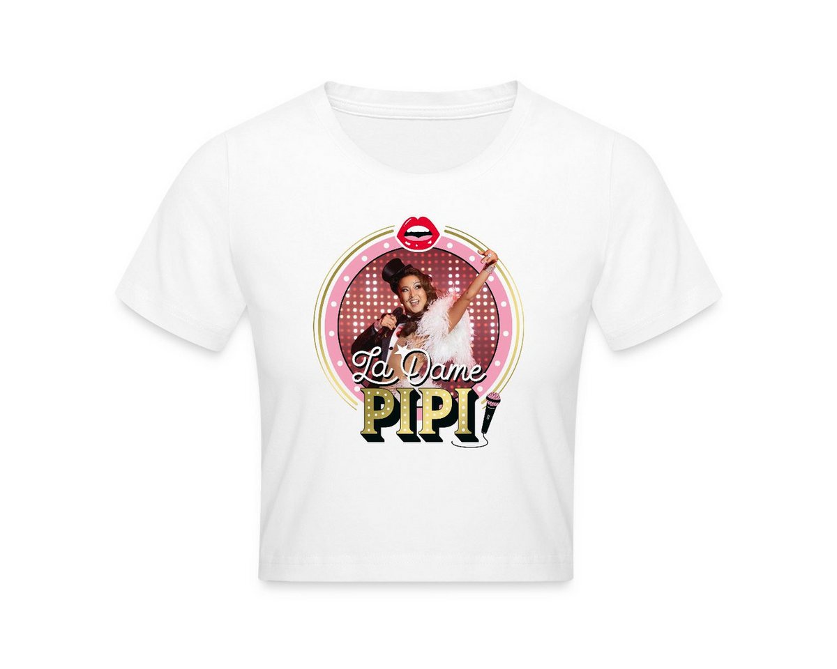 Spreadshirt T-Shirt Emily In Paris Mindy La Dame Pipi Crop T-Shirt (1-tlg) von Spreadshirt