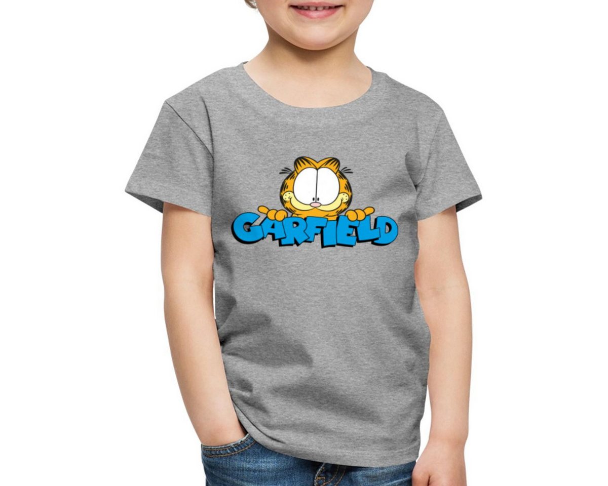 Spreadshirt T-Shirt Garfield Gesicht Logo Kinder Premium T-Shirt (1-tlg) von Spreadshirt