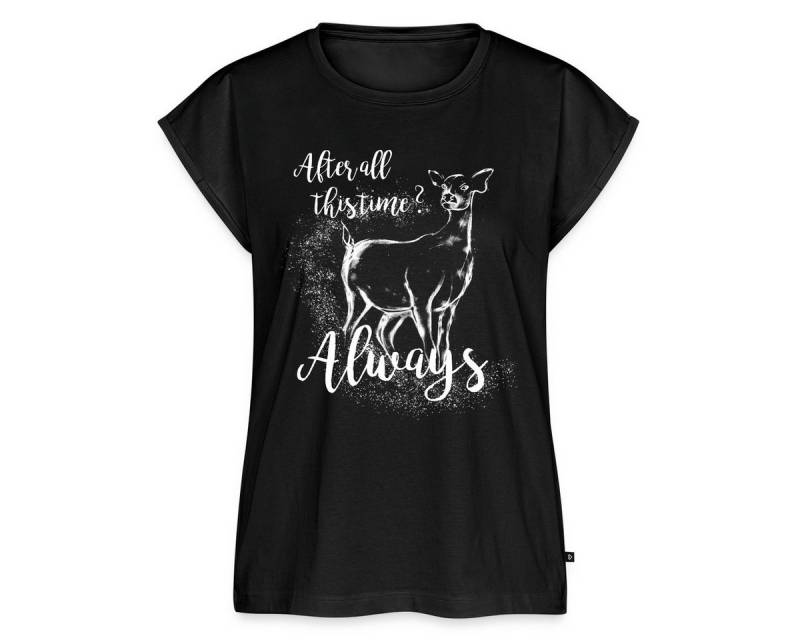 Spreadshirt T-Shirt Harry Potter After All This Time Always Frauen Casual T-Shirt (1-tlg) von Spreadshirt