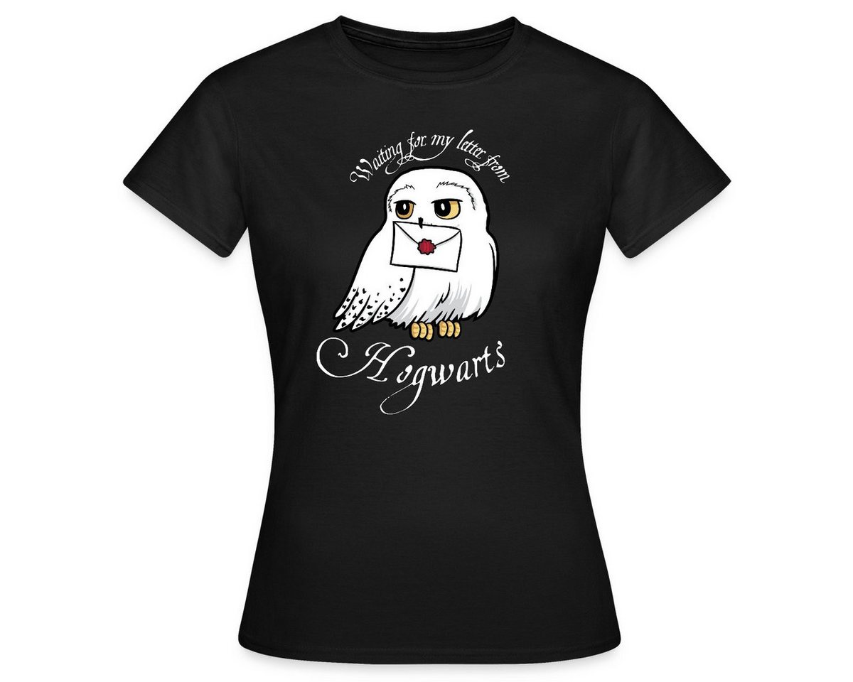 Spreadshirt T-Shirt Harry Potter Hedwig Brief Frauen T-Shirt (1-tlg) von Spreadshirt