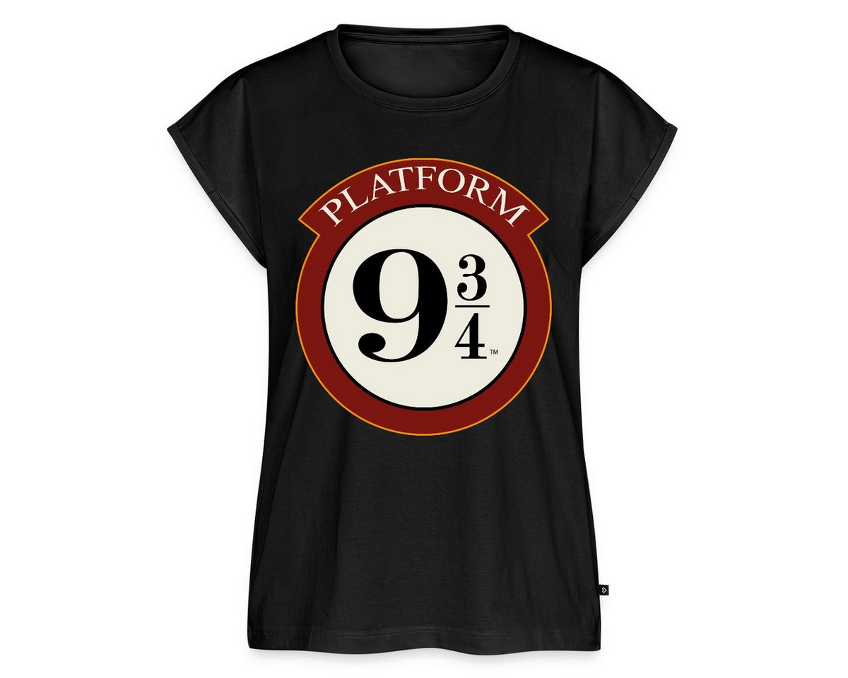 Spreadshirt T-Shirt Harry Potter Platform 9 3/4 Frauen Casual T-Shirt (1-tlg) von Spreadshirt