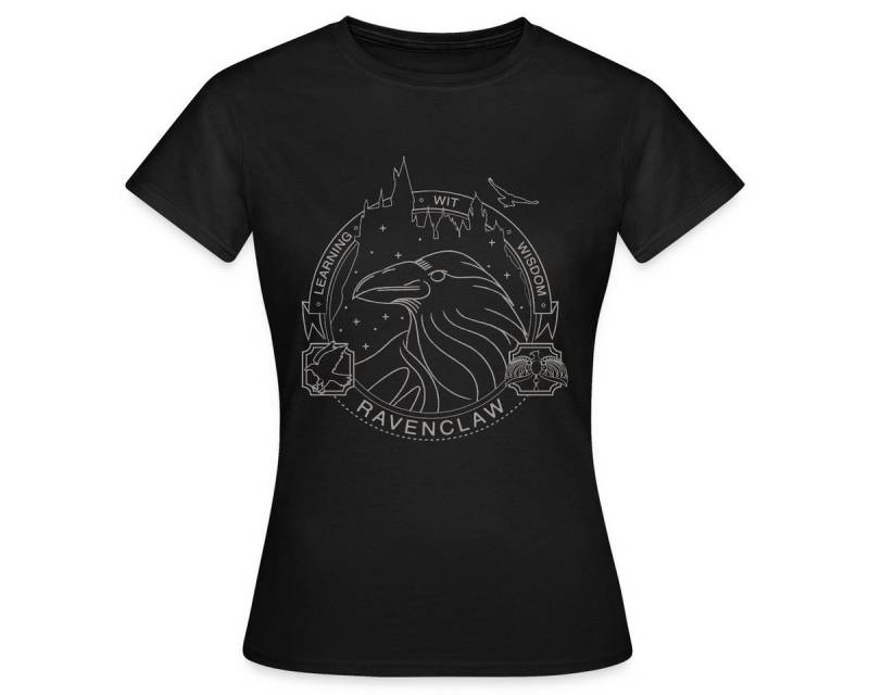 Spreadshirt T-Shirt Harry Potter Ravenclaw Silver Frauen T-Shirt (1-tlg) von Spreadshirt