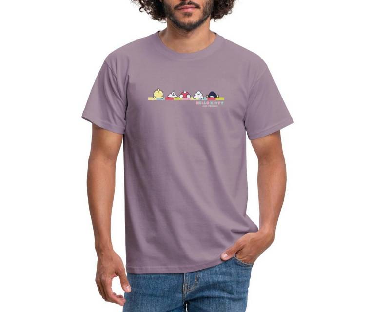 Spreadshirt T-Shirt Hello Kitty And Friends Pose Männer T-Shirt (1-tlg) von Spreadshirt